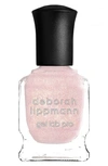Deborah Lippmann Gel Lab Pro Nail Polish Sheer Pastel Pink Shimmer 0.50 oz/ 15 ml In La Vie En Rose
