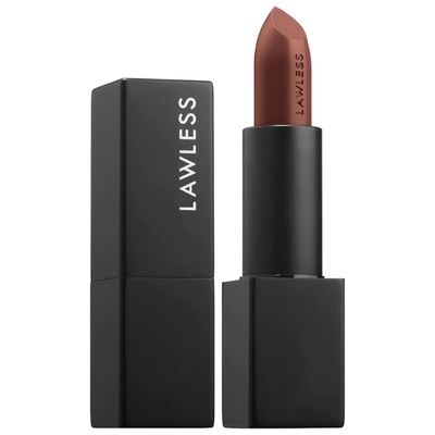 Lawless Satin Luxe Classic Cream Lipstick 90s 0.1 oz/ 4.2 G