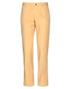 Incotex Pants In Yellow