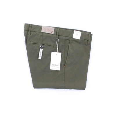 Re-hash Casual Pants In Military Green