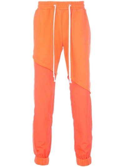 God's Masterful Children Terry Track Pants In Orange