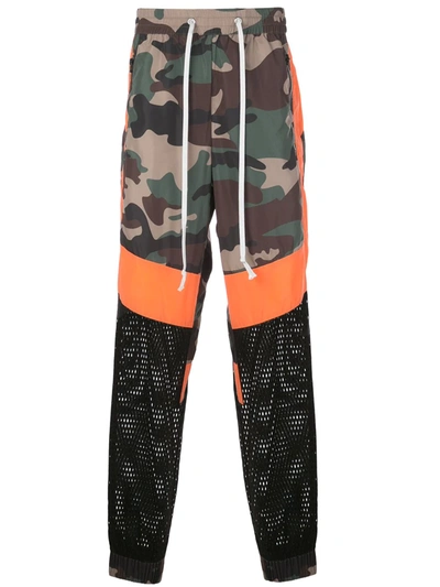 God's Masterful Children Terry Track Trousers In Orange