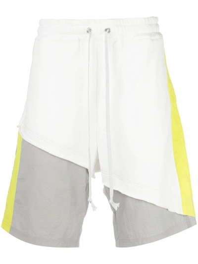 God's Masterful Children Terry Shorts In White