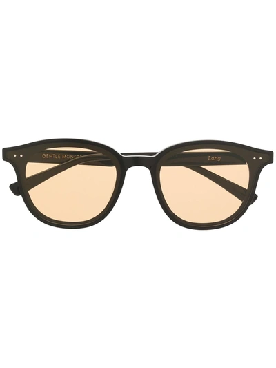 Gentle Monster Lang 01 Round-frame Sunglasses In Orange