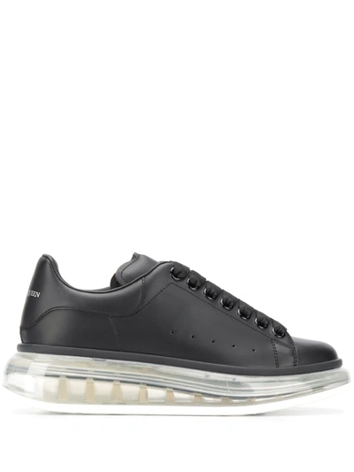 Alexander Mcqueen Oversized Low-top Sneakers In Black