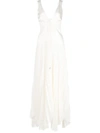 Alexis Bellona Maxi Dress In White