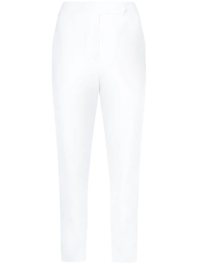 Milly Cady Kristen High Rise Trousers In White