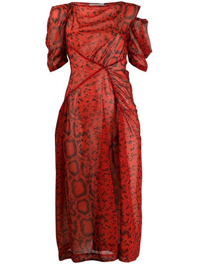 Preen By Thornton Bregazzi Franny Dress In Red