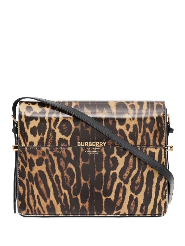 large leopard print bag