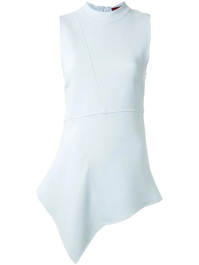 Sies Marjan Bianca Asymmetric Top In Cloud Blue