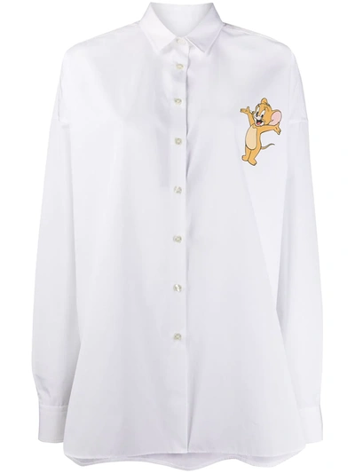 Etro X Tom And Jerry Printed Shirt In White