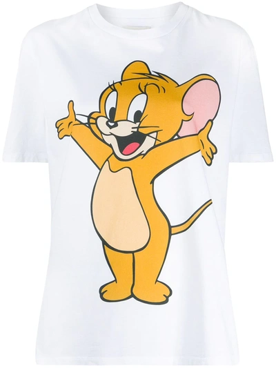 Etro X Tom And Jerry Graphic Printed T-shirt In White