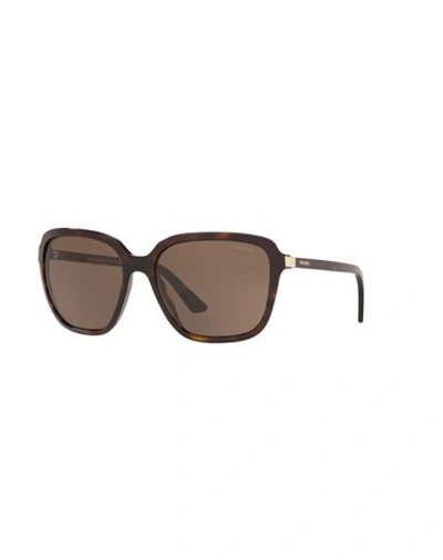 Prada Sunglasses In Dark Brown