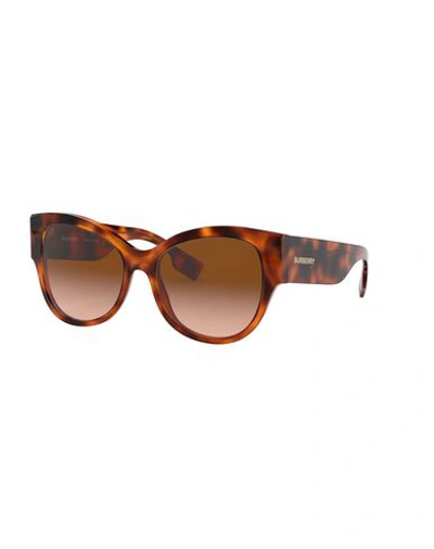 Burberry Sunglasses In Dark Brown