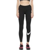 Nike Black Sportswear Essential Swoosh Leggings