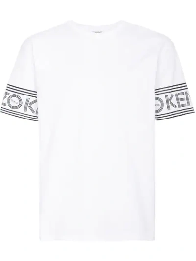 Kenzo White Logo Sport T-shirt