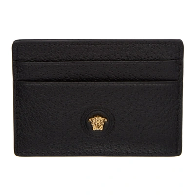 Versace Black Medusa Card Holder