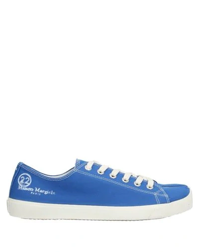 Maison Margiela Sneakers In Bright Blue