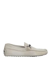 Tod's Loafers In Ivory