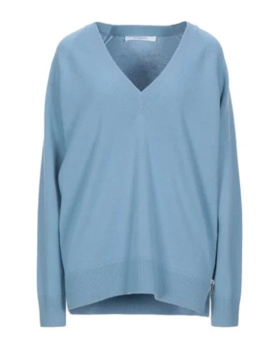 Givenchy Sweaters In Sky Blue