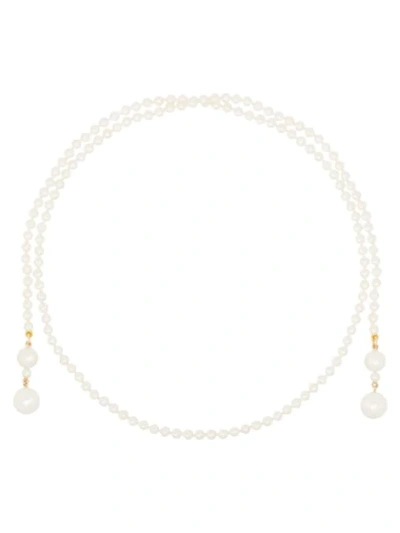 Sophie Bille Brahe 14k Yellow Gold Peggy Giudecca Pearl Necklace
