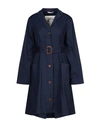 High By Claire Campbell Full-length Jacket In Blue