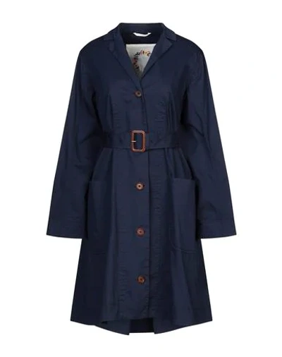 High By Claire Campbell Full-length Jacket In Blue