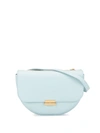 Wandler Anna Big Leather Belt Bag In Blue