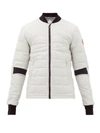 Canada Goose Dunham Quilted-down Ripstop Bomber Jacket In Silverbirch