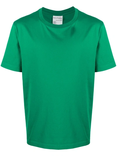 Acne Studios Everest Logo-label Cotton T-shirt In Slim Fit T-shirt