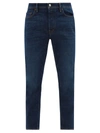 Acne Studios River Dark Blue3 Color In Slim Tapered Fit Jeans