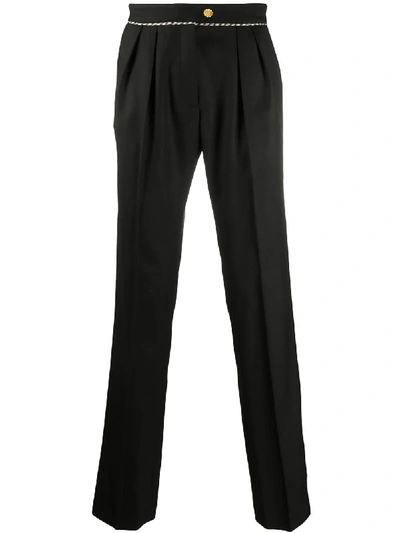 Brøgger Ebba Black Straight-leg Trousers