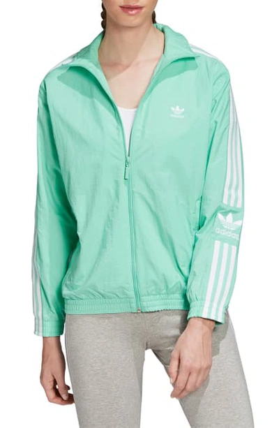 Adidas Originals Lock Up Track Jacket In Prism Mint/ White ModeSens