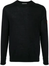 Neil Barrett Fine Knit Jumper In Blue