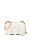 Prada Sidonie Crossbody Bag In White