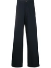 Société Anonyme Tailored Straight-leg Trousers In Blue