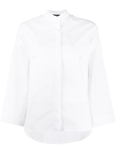 Jejia Oversized Pocket Shirt In White