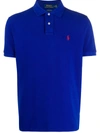 Polo Ralph Lauren Piqué Polo Shirt In Blue