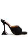 Tony Bianco Scarlett Mule In Black Suede