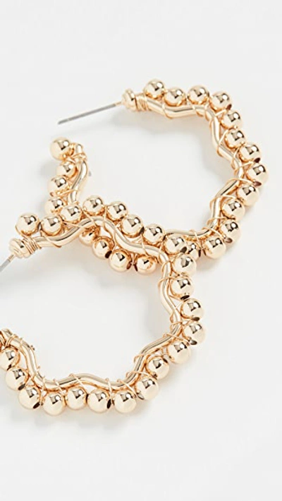 Baublebar Gianna Hoop Earrings In Gold