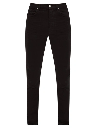 Amiri Stack Slim-fit Jeans In Black