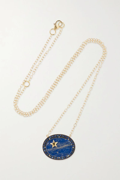Andrea Fohrman Zenith 14-karat Gold Multi-stone Necklace