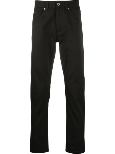 Ferragamo Slim-fit Five-pocket Jeans In Black