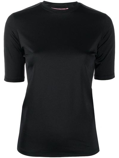 Chiara Ferragni Fitted T-shirt In Black