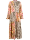 Anjuna Linda Maxi Dress In Multicolor