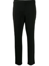 Moschino Straight-leg Trousers In Black