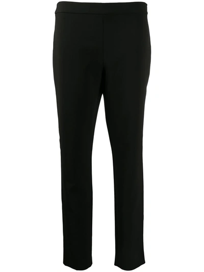 Moschino Straight-leg Trousers In Black