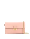 Fendi Kan U Wallet-on-chain Bag In Pink
