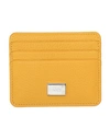 Tod's Document Holder In Yellow