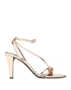 Isabel Marant Sandals In Platinum